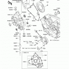Brute Force 650 4x4 (KVF650-DAF) Крышки двигателя