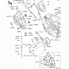 Brute Force 750 4x4i (KVF750-DAF) Крышки двигателя