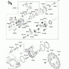 KFX450R Monster Energy (KSF450-BAF) Задний тормоз