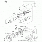 Brute Force 650 4x4i (KVF650-FAF) Starter motor(f9f / faf)