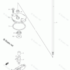 DF 150TXK9 Clutch Rod (DF150T,DF175T)
