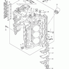 DF200 225 250 Блок цилиндров (df250s)