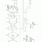 DF100 Water Pump (df90t:680686-,df115t:681518-,df115z,df