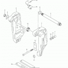 DF250 Кронштейн транца (модели DF250S DF200TL)