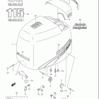 DF90 115 Engine cover (model:03~08)