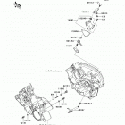 Brute Force 750 4x4i (KVF750-D9F) Механизм переключения передач