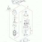 DF60HL Starting Motor (model:01%07)