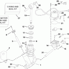 DE300PZISS Trim / tilt hydraulic assembly