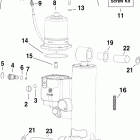 E75DSLISR Trim & tilt hydraulic assembly