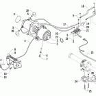 550 EFI Winch assembly (4eusm / 4eosm)