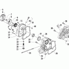 90 Utility Right crankcase and cover assembly