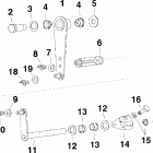 E150DPXSCF Вал переключения