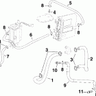 E225DCXSCM Шланги охлаждения