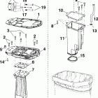 E90DPLSCB Exhaust adapter  /  inner housing