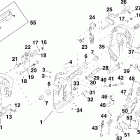 E40DRLSDA Swivel bracket (dr, de models)