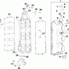 E225DHLSOG Throttle body & reed plate