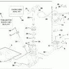 E90DPXSOR Trim & tilt hydraulic assembly (early production)