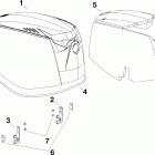 E90DSLSRC Upper engine cover