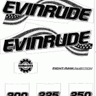 E250FPXSTA Decals - white flag set