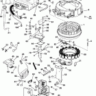 E115FPXSNF Ficht Fuel Injection, 25 in., White, Remote, Elec, TN Электрическая система