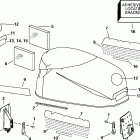 E115FPXSNF Ficht Fuel Injection, 25 in., White, Remote, Elec, TN КАПОТ ДВИГАТЕЛЯ