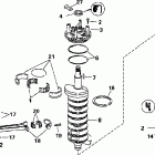 E225FPXSNF Ficht RAM Injection, 25 in. shaft, White Коленвал и поршни