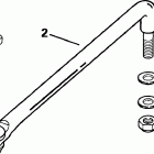 E225FPXSNF Ficht RAM Injection, 25 in. shaft, White Комплект Тяги рулевого механизма