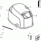 E105WPXSIF commercial, elec start, TNT, 25 in shaft Engine cover - we models