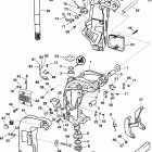E105WPXSIF commercial, elec start, TNT, 25 in shaft Stern & swivel bracket - 105wp models