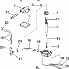 E10RL4SID 4-stroke, rope start, tiller, 20 in shaft Electric primer system