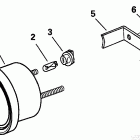 E200WPXSIF commercial, elec start, TNT, 25 in shaft System check - tachometer kit