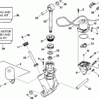 E250FCXSIF FFI, elec start, TNT, 25 in shaft, wht, cntr rotate Гидроподъем