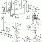 E250FCXSIF FFI, elec start, TNT, 25 in shaft, wht, cntr rotate Топливные Компоненты