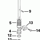 E25PL4SIC 4-Stroke, Elec. Start, TNT, 15 IN. shaft ШТОК ПЕРЕКЛЮЧЕНИЯ ПЕРЕДАЧ