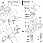 E25TEL4SIC 4-Stroke, Elec. Start, Tiller, 20 IN. shaft Редуктор