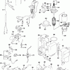 E25TEL4SIC 4-Stroke, Elec. Start, Tiller, 20 IN. shaft Электрическая система