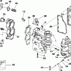 E55WRSIR commercial, rope start, 15 in shaft Цилиндр & Картер