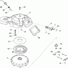 E5RL4SIE 4-stroke, rope start, tiller, 20 in shaft Ручной стартер