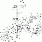 E6R4SIE 4-stroke, rope start, tiller, 15 in shaft Струбцина
