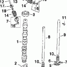 E70PL4SIA 4-Stroke, Elec. Start, TNT, Blue, 20 IN. shaft РАСПРЕДВАЛ