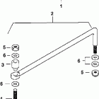 E70PL4SIA 4-Stroke, Elec. Start, TNT, Blue, 20 IN. shaft Steering connector