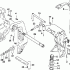 E70PL4SIA 4-Stroke, Elec. Start, TNT, Blue, 20 IN. shaft Stern & swivel bracket
