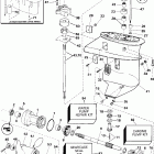E8RL4SIE 4-stroke, rope start, tiller, 20 in shaft Редуктор