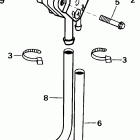 E8RL4SIE 4-stroke, rope start, tiller, 20 in shaft ТОПЛИВНЫЙ НАСОС