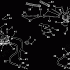 RE115FLSIF FFI, elec start, TNT, 20 in shaft Oil components