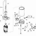 BE35ARSSM 3 Cyl, Rope Start, Tiller, 15 IN. shaft, N/A USA Электрический стартер