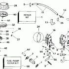 BE35ARSSM 3 Cyl, Rope Start, Tiller, 15 IN. shaft, N/A USA Топливная система