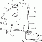 E10R4SSE 4-Stroke, Rope Start, Tiller, 15 IN shaft Electric  primer system