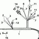 E10R4SSE 4-Stroke, Rope Start, Tiller, 15 IN shaft Motor cable - te models