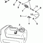 E10R4SSE 4-Stroke, Rope Start, Tiller, 15 IN shaft Fuel tank - 3 gallon